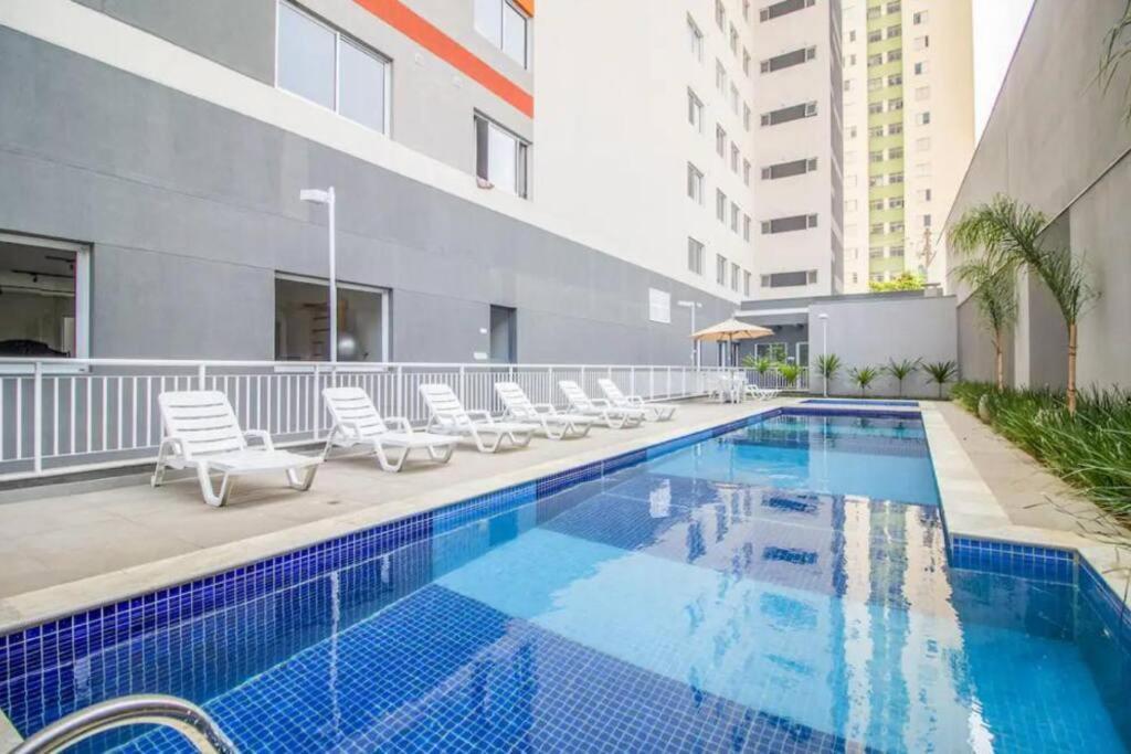 Novo Studio Zafira Metro Bras C/ Piscina São Paulo Eksteriør bilde